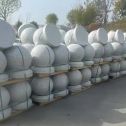 晋中 白麻花岗岩石材圆球，石球，挡车球，隔离球，景观石球，风水球等