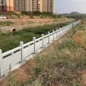 晋中 白麻河道栏杆效果展示图