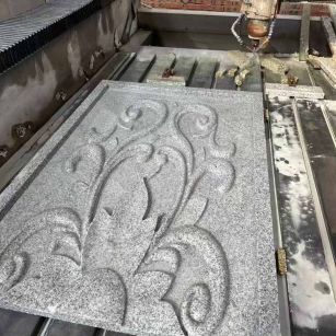 晋中 白麻别墅干挂雕花板