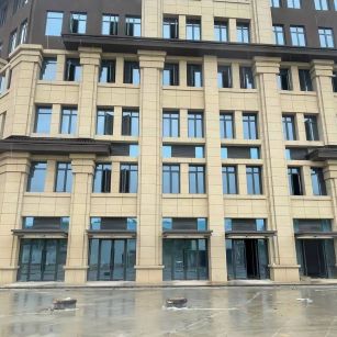 晋中 黄金麻花岗岩荔枝面小区外墙干挂