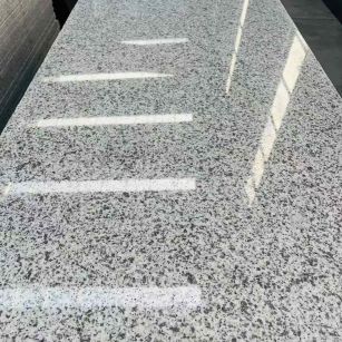 晋中 白麻花岗岩光面毛板