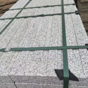 晋中 白麻花岗岩直行盲道石，盲条，地铺石