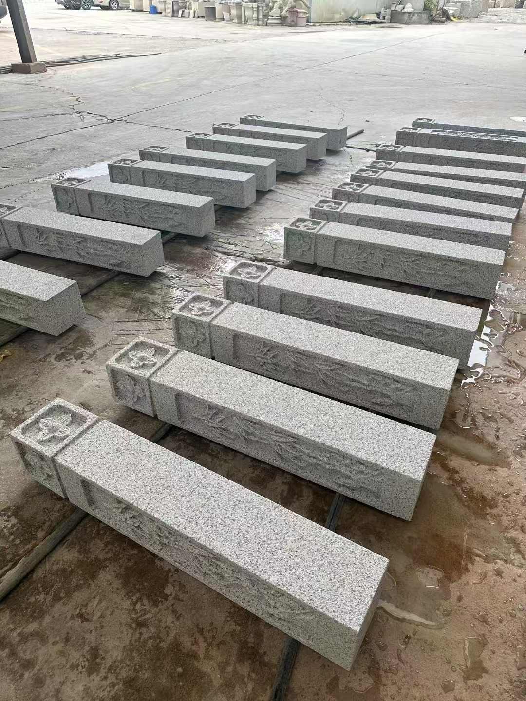 晋中 白麻方柱雕花防水