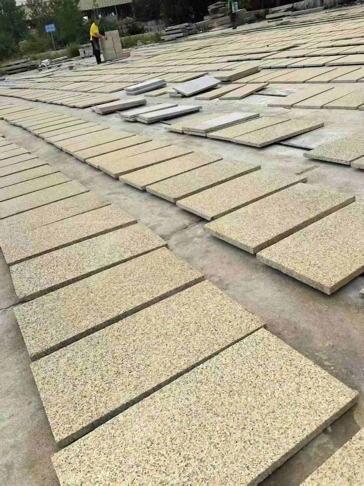 晋中 黄金麻荔枝地铺石面排板