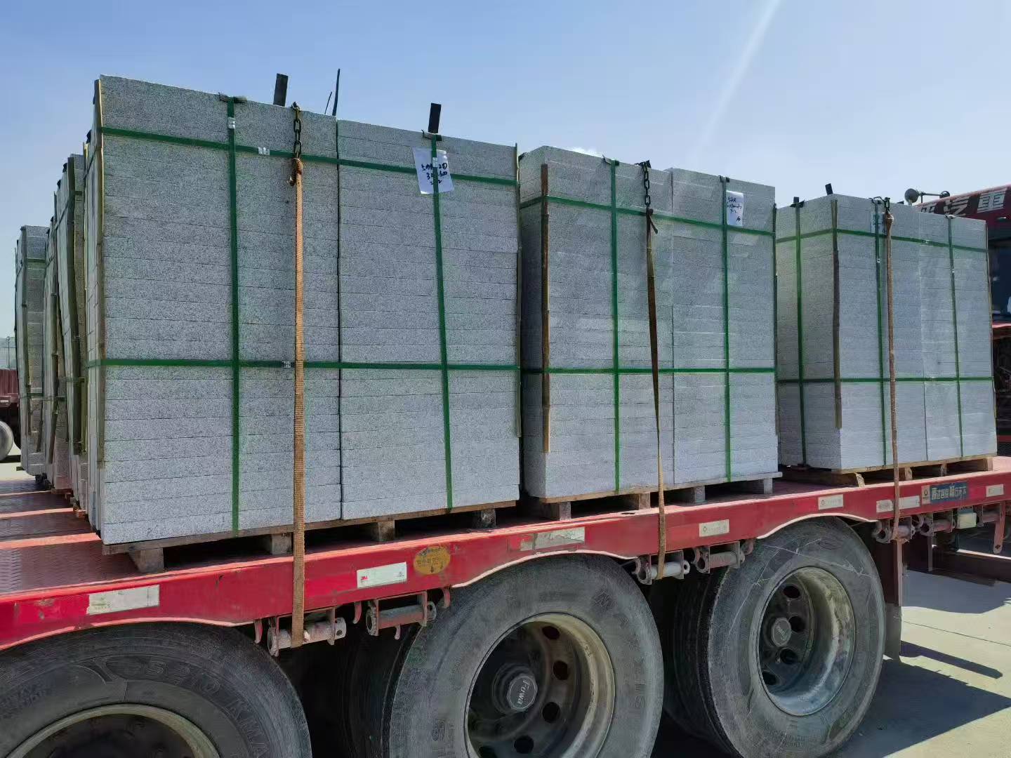 晋中芝麻白花岗岩出货日常地铺石