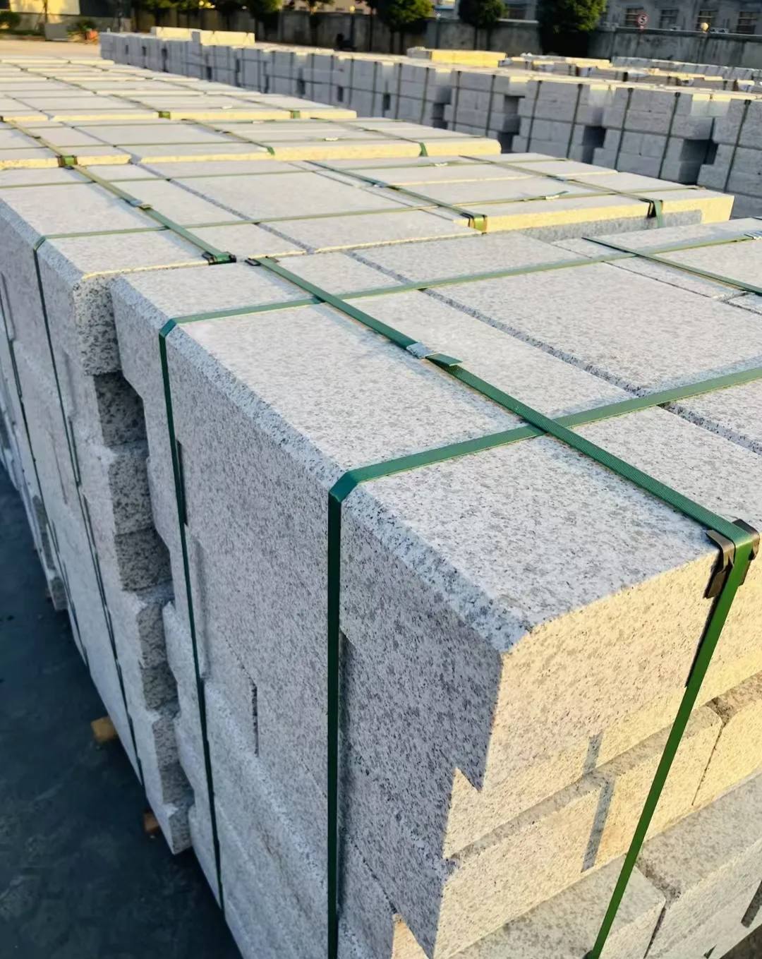 晋中 白麻花岗岩路沿石，马路牙子，路缘石，平石，立缘石等