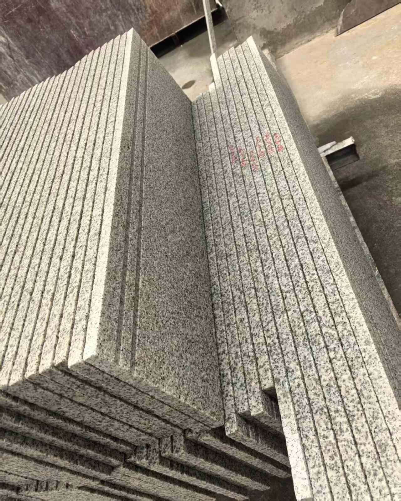 晋中 白麻荔枝面花岗岩楼梯踏步